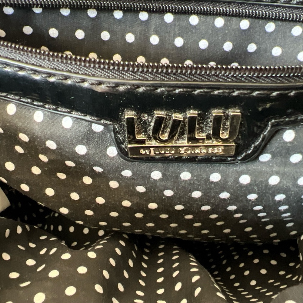 Lulu Guinness Cream/Black NWOT “Westie” collectors Purse - Picture 4 of 6